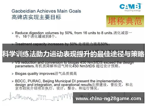 科学训练法助力运动表现提升的最佳途径与策略